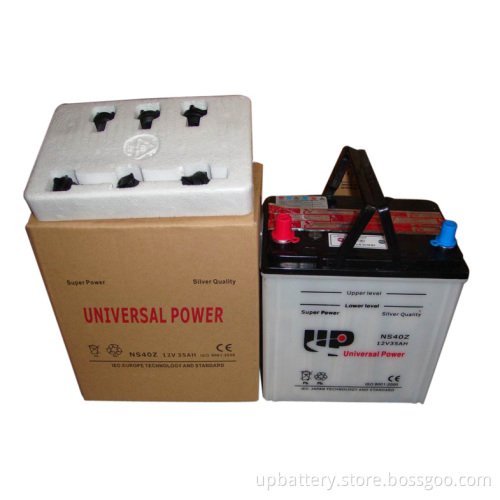 N40 Dry Charged Car Battery